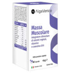 Integratore per la Massa Muscolare con Spirulina, estratti vegetali, vitamine e coenzima Q10